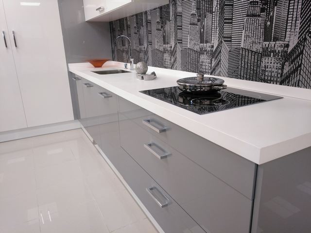 Encimera Krion modelo blanco